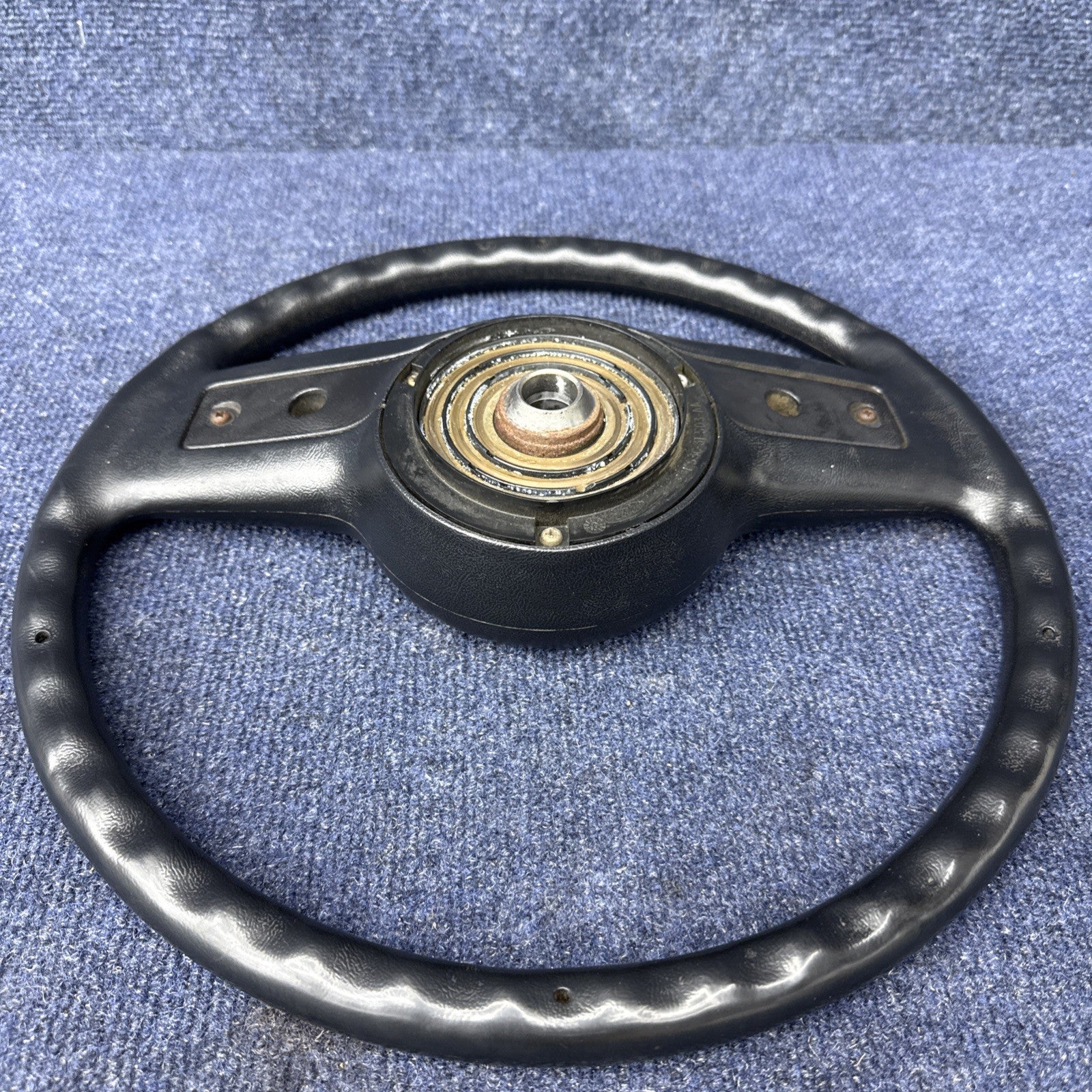 1985  1986 Ford Mustang Steering Wheel 2 Spoke Cruise Control OEM Factory Nice