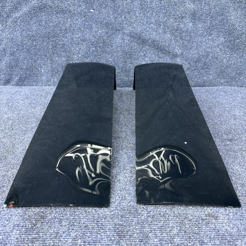 Nos Vintage Shades Of Competition Taillight Covers 87-93 Mustang Black Out Pair