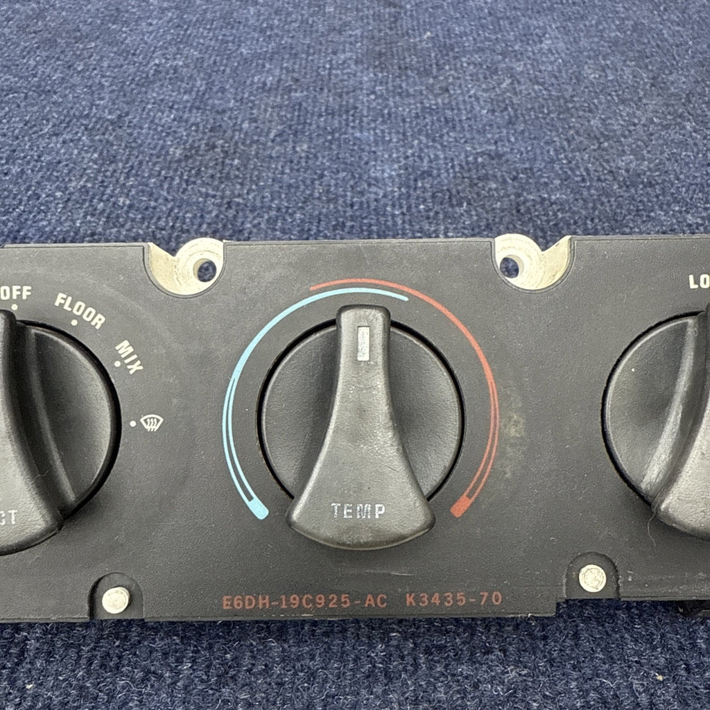 1987-1989 Ford Mustang Heater  A/C Climate Control OEM Foxbody E6DH-19C925-AC
