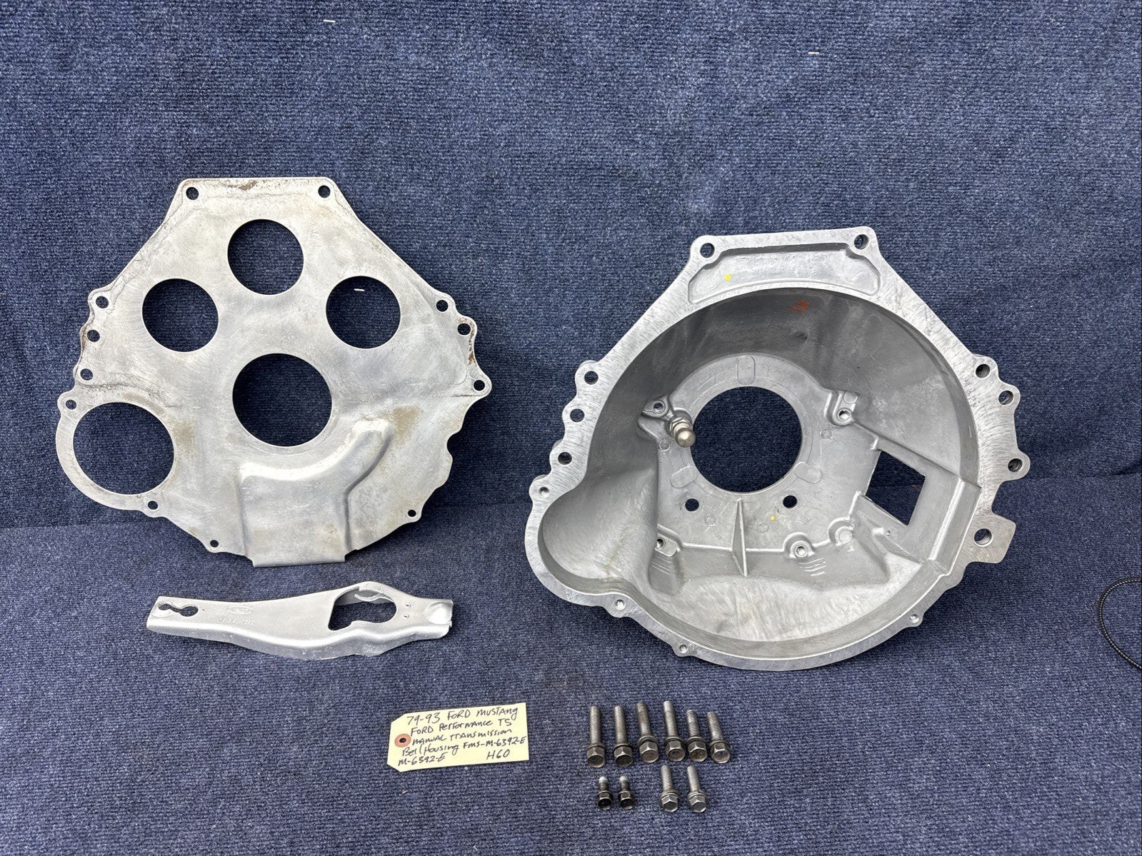 Ford Racing M-6392-E 302/351 T-5 Bellhousing Clutch Fork Backing Plate 85-93 5.0