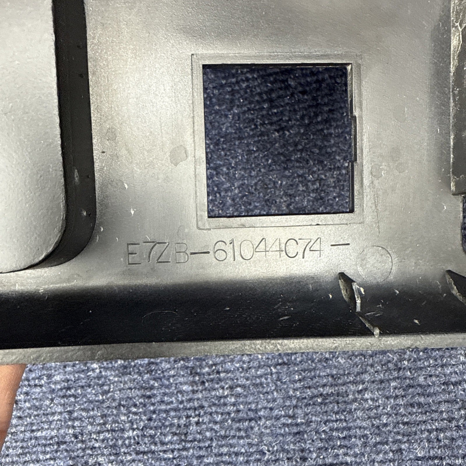 87-93 Ford Mustang Black Center Console Frame Ashtray Inner Console Factory OEM