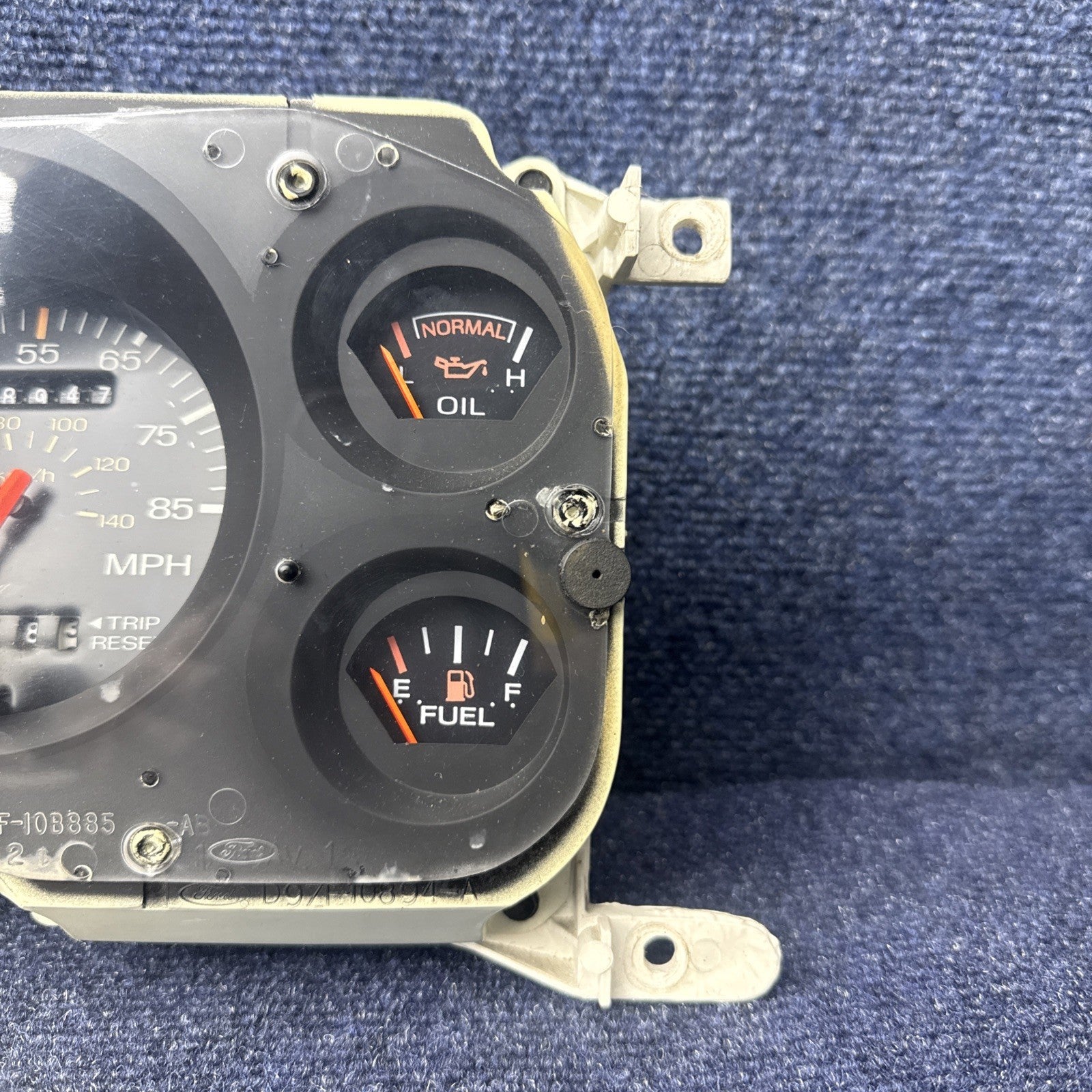 83 84 1985 1986 Ford Mustang Gauge Cluster 7k Tachometer Speedometer Tach OEM Gt