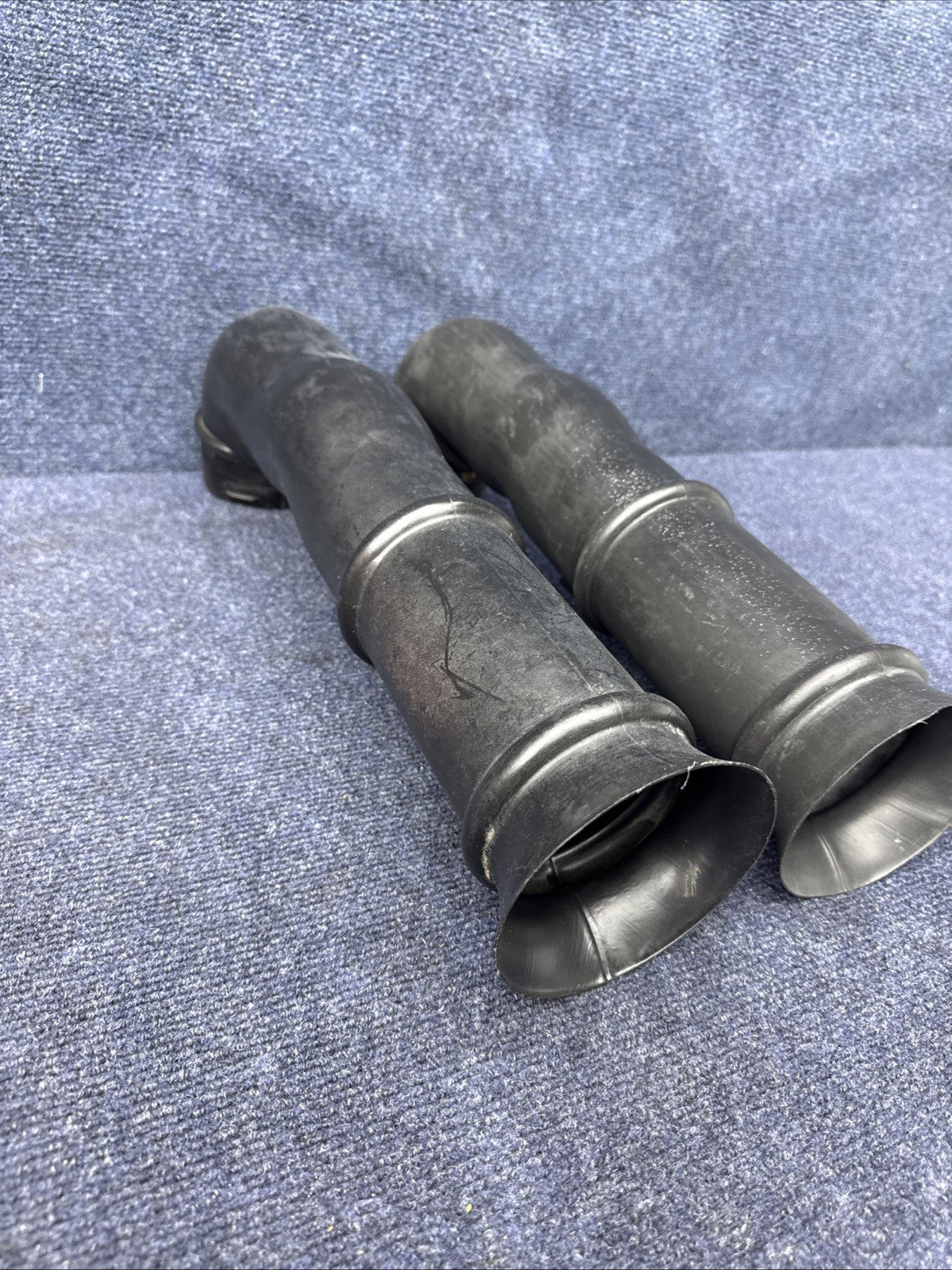 1982 1983 1984 1985 Mustang Gt Dual Snorkel Air Cleaner Ducts Tubes OEM Foxbody