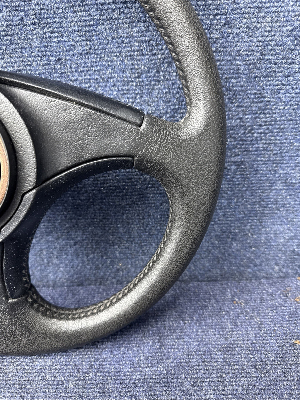 1984 85 86 ford mustang GT350 SVO factory leather steering wheel OEM Ford MINT
