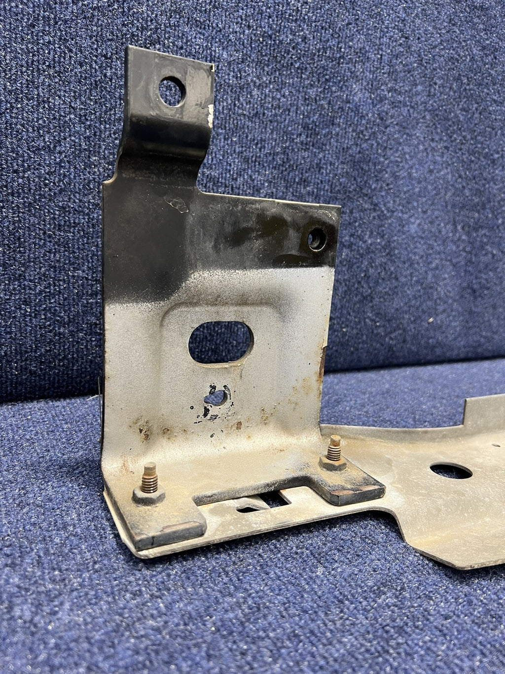 87-93 Ford Mustang GT Bumper Fog Light Brace Lower Mounting Bracket Support OEM