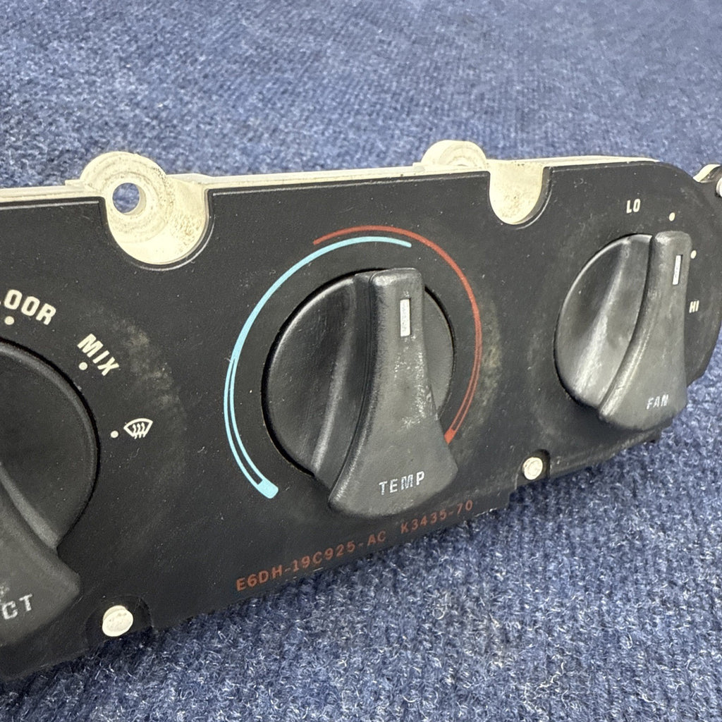 1987-1989 Ford Mustang Heater  A/C Climate Control OEM Foxbody E6DH-19C925-AC