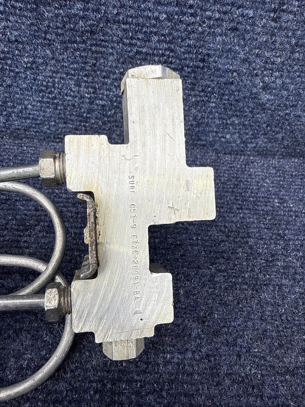 87-93 Ford Mustang Brake Proportioning Valve w/ Bracket Master Cylinder DRUM OEM
