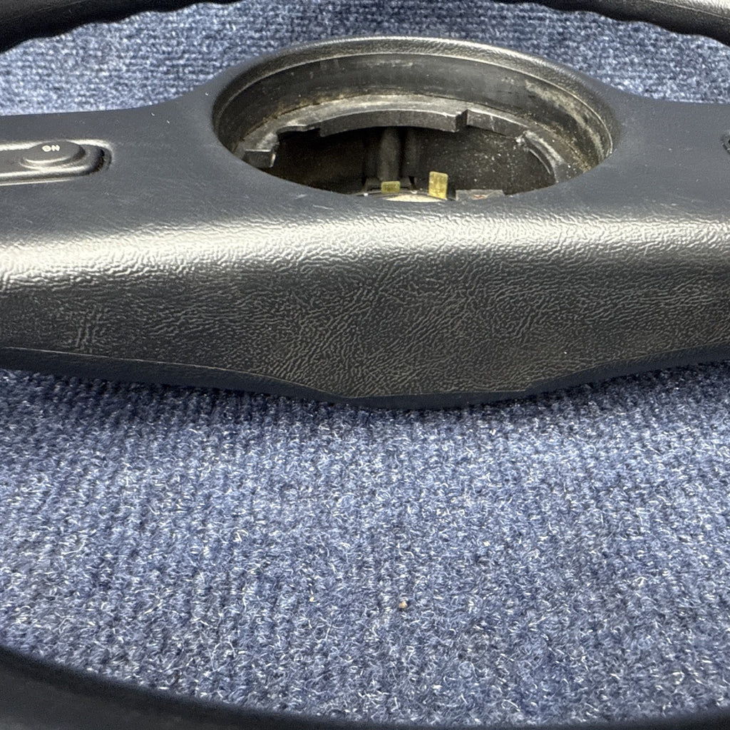 1985  1986 Ford Mustang Steering Wheel 2 Spoke Cruise Control OEM Factory Nice