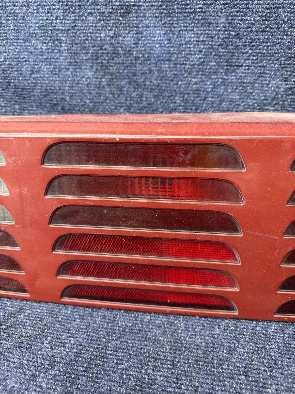 87-93 Ford Mustang GT Tail Light Lens OEM Stock 5.0L LH & Rh Pair Cheese Grader