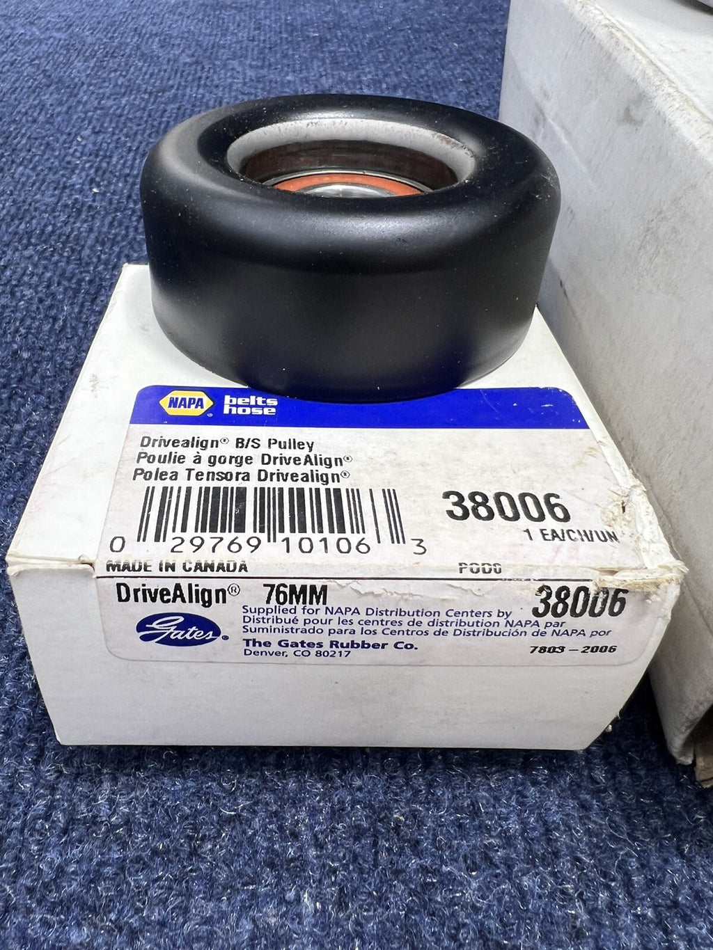 1990 Chevy S-10 Blazer V-6 NAPA Tensioner 38108 B/s 38006 New Nos Automatic Napa