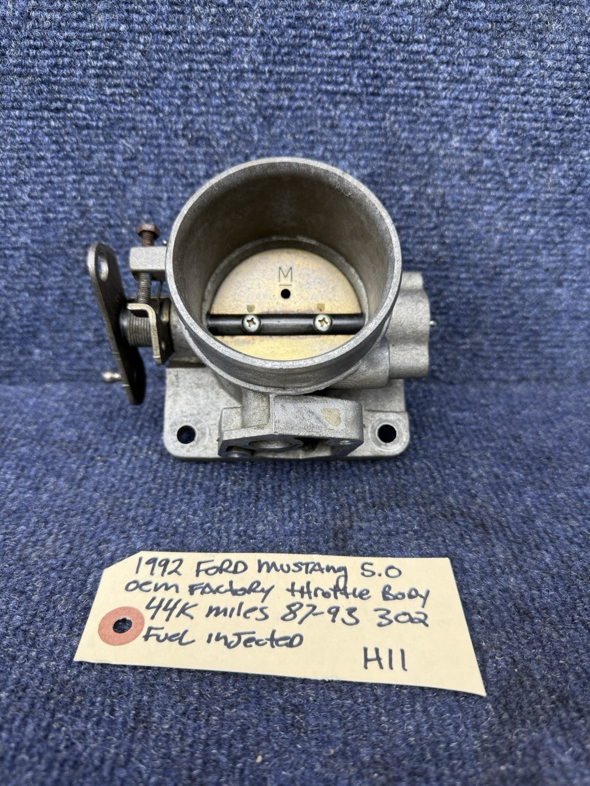 86-93 Ford Mustang Gt  Lx 5.0 302 Throttle Body OEM 60MM Factory 1986-1993 Stock