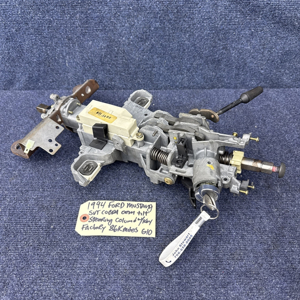 94 1994 Ford Mustang Svt Cobra OEM Manual Steering Column Assembly Factory Sn95
