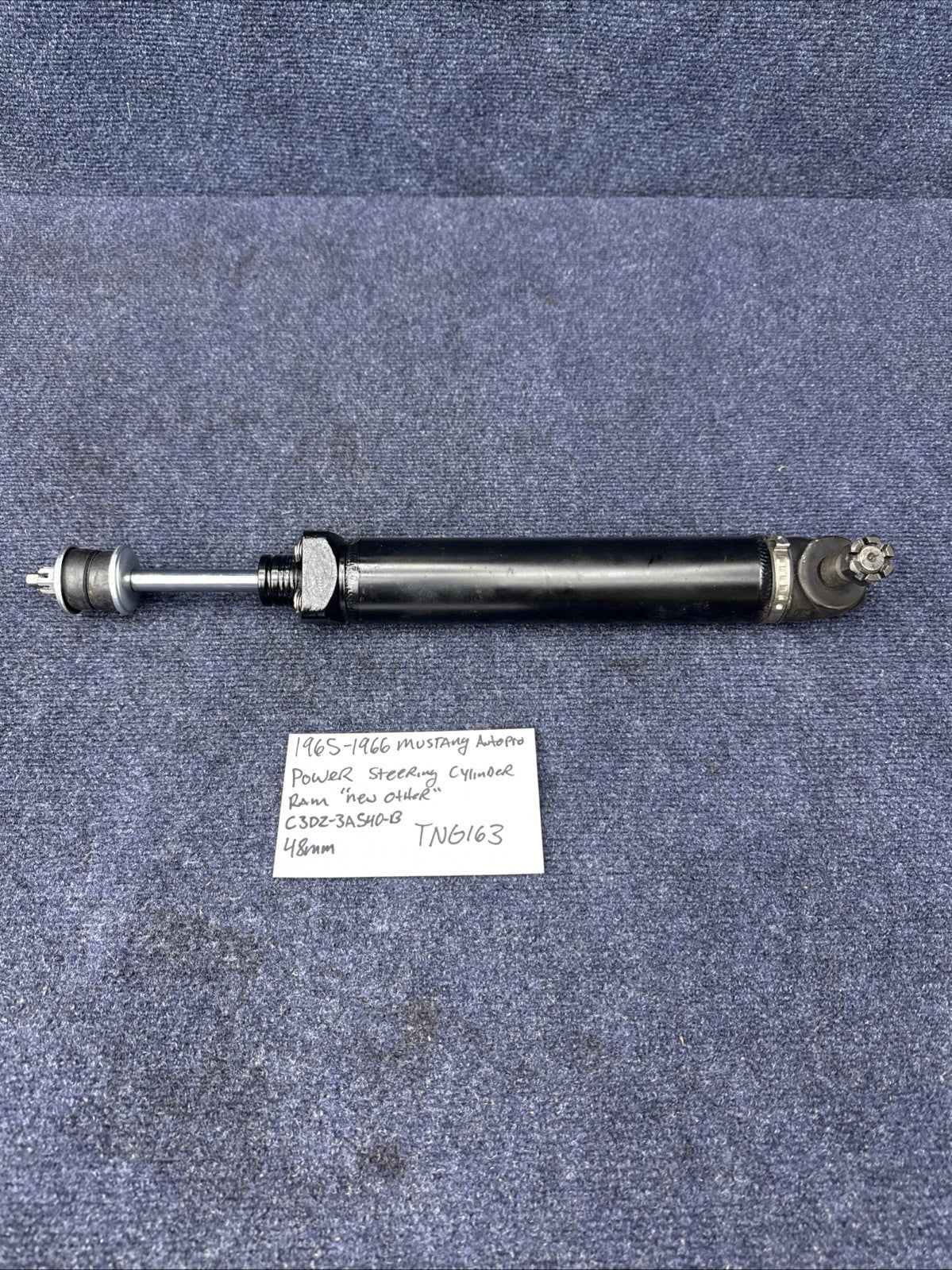 Power Steering Cylinder Ram For 1965-1966 Ford Mustang Falcon C3dz-3a540-b Comet