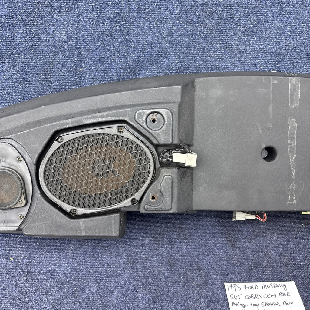 1995 Ford Mustang Svt Cobra Mach 460 Rear speakers Factory OEM Box Deck 94-95 Sn