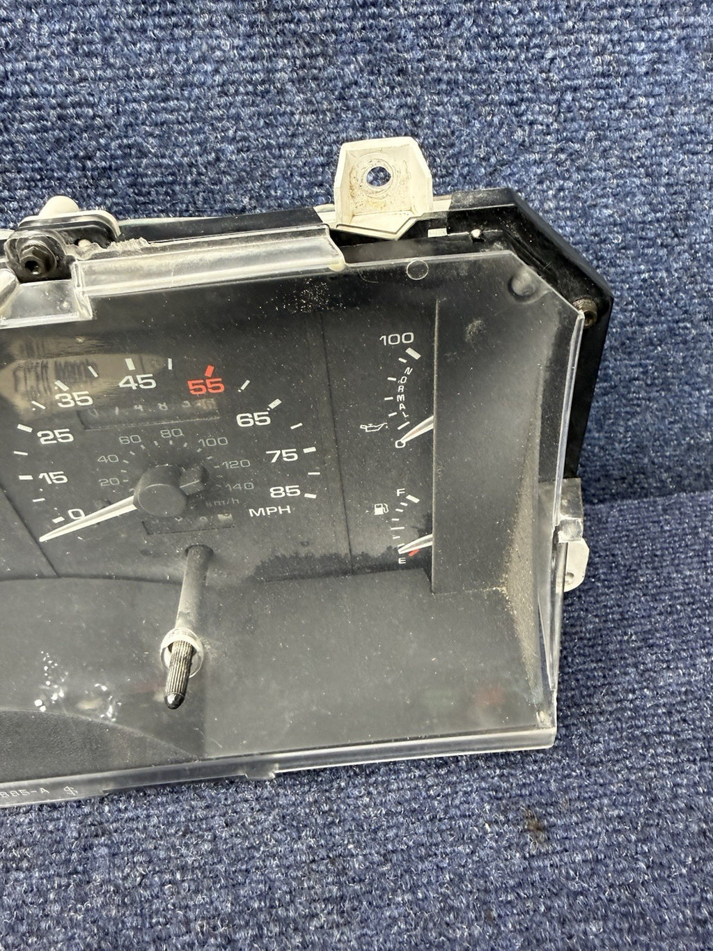 1987-1989 MUSTANG V8 85MPH 6k Rpm GAUGE INSTRUMENT CLUSTER FORD Oem Gt Lx Anti