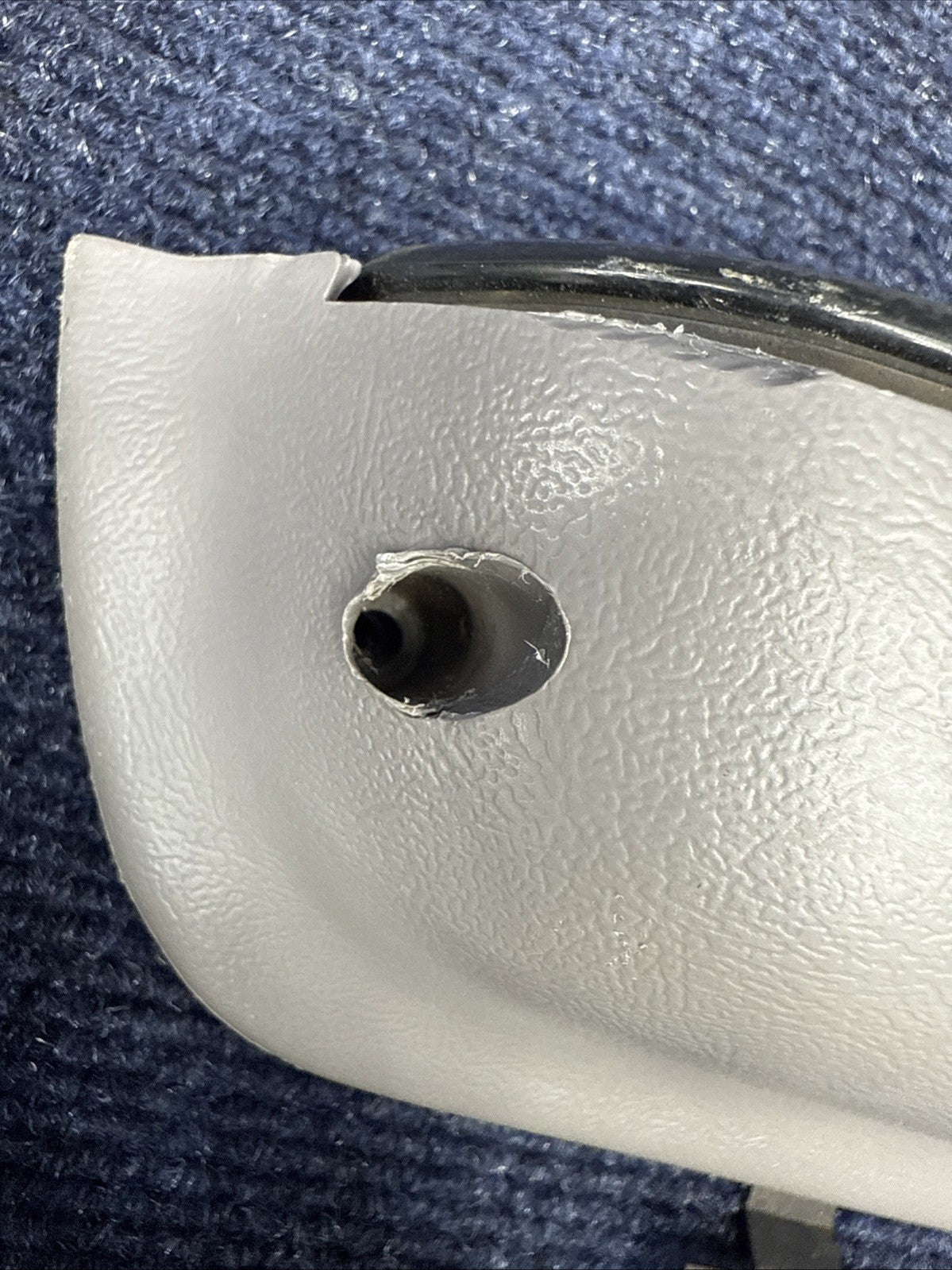 87-93 Ford Fox Body Mustang OPAL Gray Door Handle Pull Armrest 1987-1993 5.0L