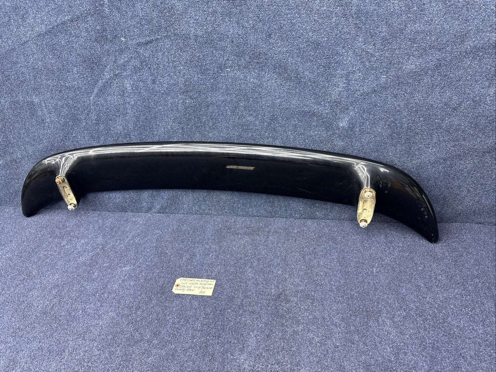 1996 1997 1998 FORD MUSTANG SVT COBRA REAR TRUNK SPOILER OEM Factory Black Gt Lx