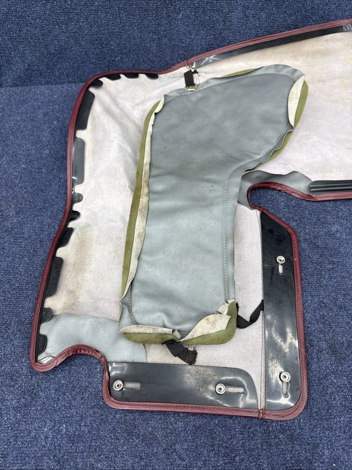 1990-1993 Ford Mustang Convertible Top Boot Red Cover Parade OEM Original Vert