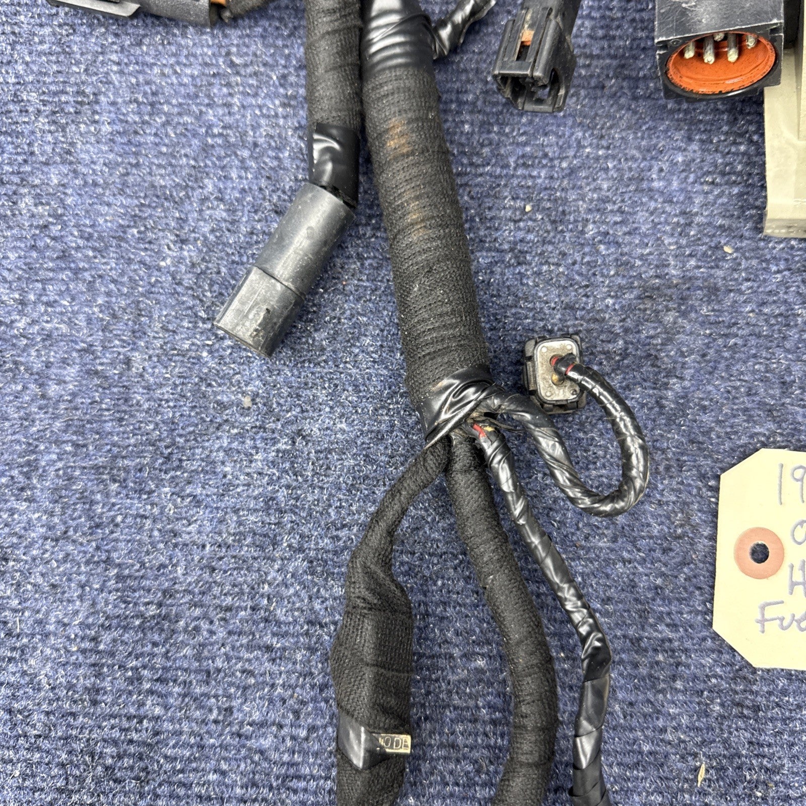 86-87-93 Ford Mustang Fuel Injector Harness Mass Air Speed Density EFI 302 OEM