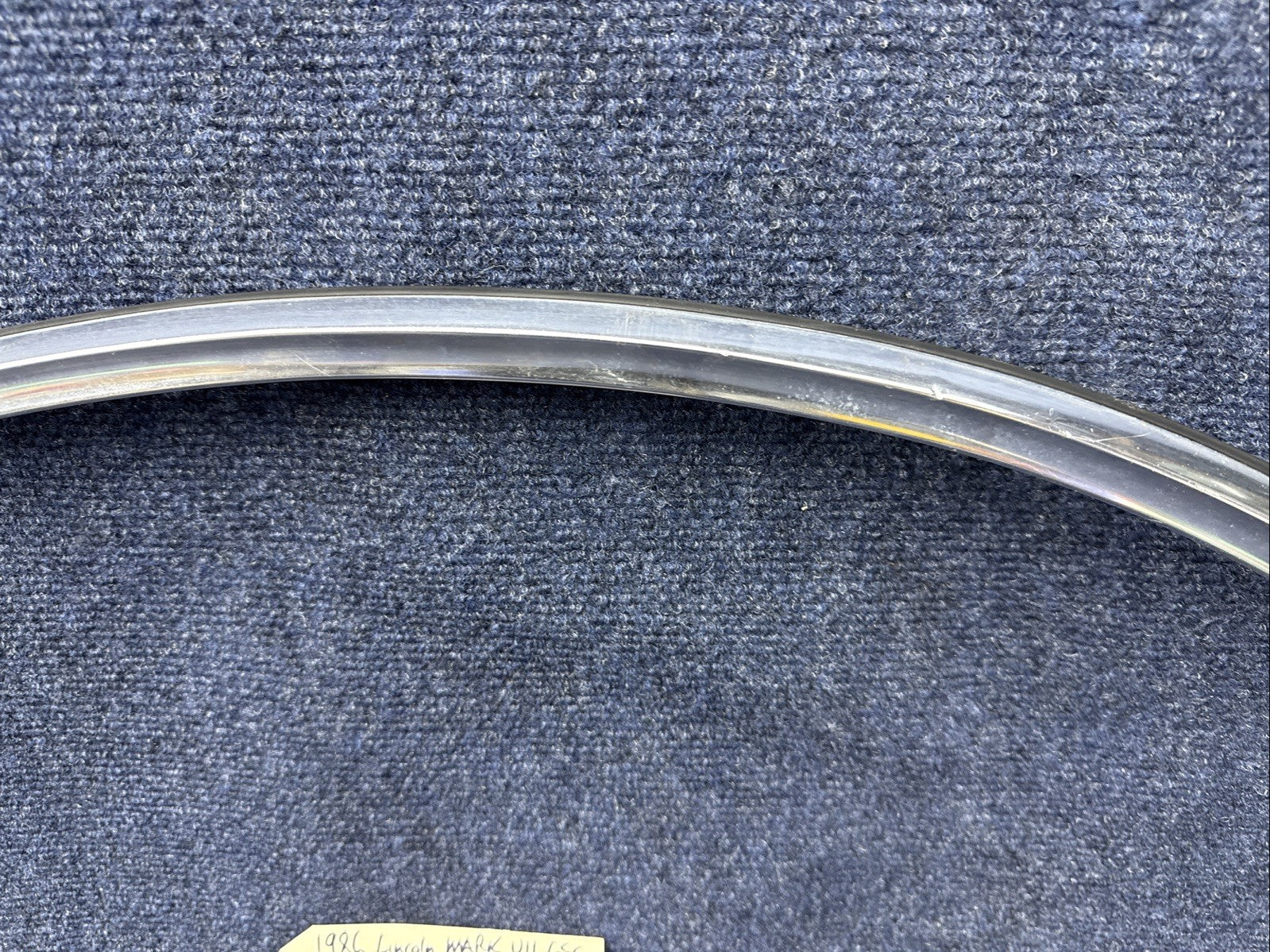1984-1992 LINCOLN MARK VII 7 LSC  Rh Rear Quarter Wheel Flare Chrome Trim OEM