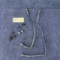 86-93 Ford Mustang 5.0 HO EFI Fuel Rail Extensions & Clips Oem Factory 302 Gt Lx