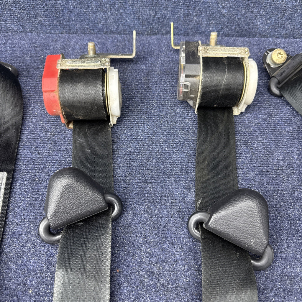 1994 Mustang Svt Cobra Coupe Complete Black Seatbelt Set Front Rear Rh Lh OEM