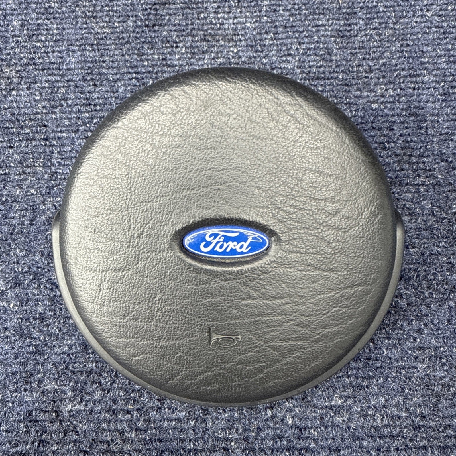 87-89 Ford Mustang Steering Wheel Horn Button Factory Tilt Steering Column OEM