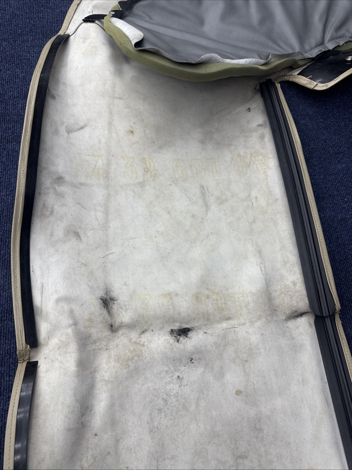 1983-1989 Ford Mustang Convertible Top Boot Tan Cover Parade OEM Original Vert