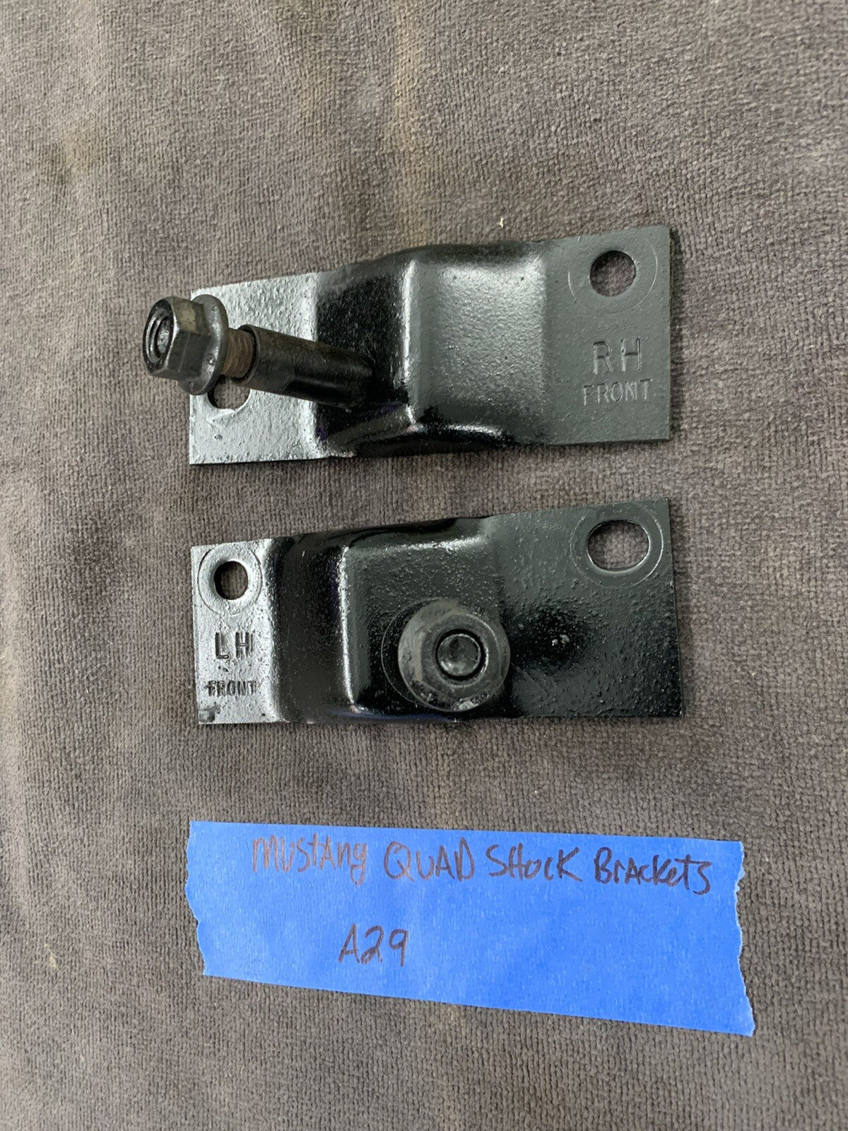 86-93 Ford Mustang GT LX 5.0 Quad Shock Mounting Brackets & Hardware