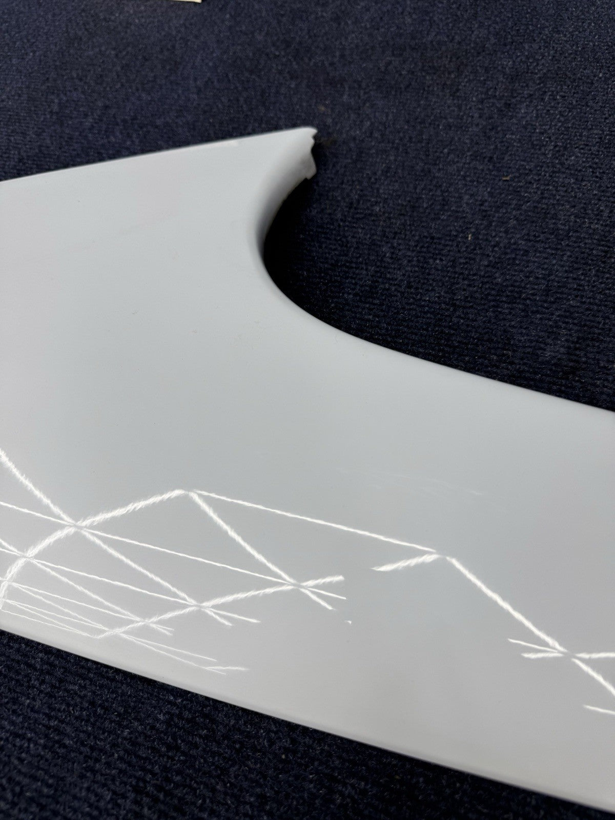 1994-1998 Mustang Svt Cobra Coupe Roof Rear Quarter Glass Trim Moulding - Driver