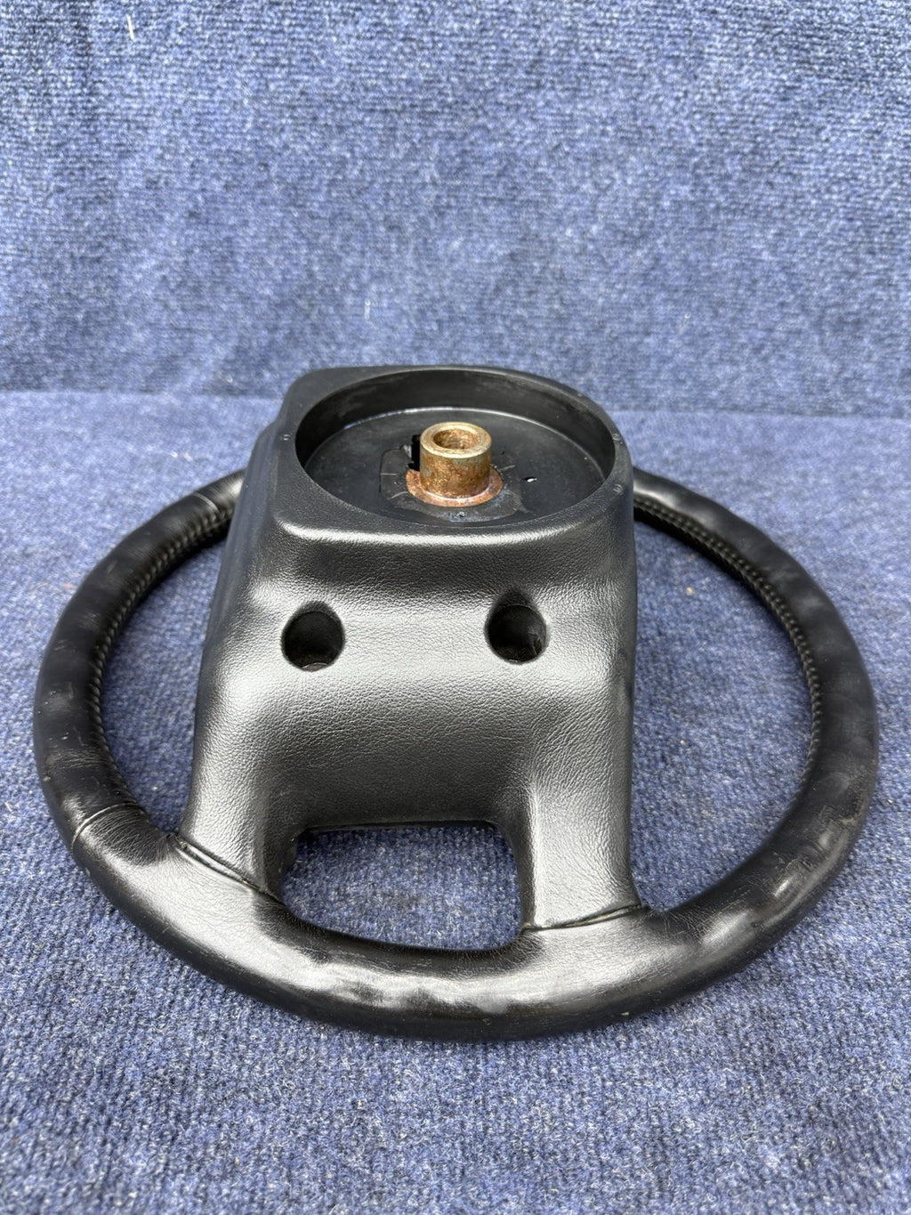 90-93 Ford Mustang Black Steering Wheel Leather  Factory OEM Coupe Hatch Stock