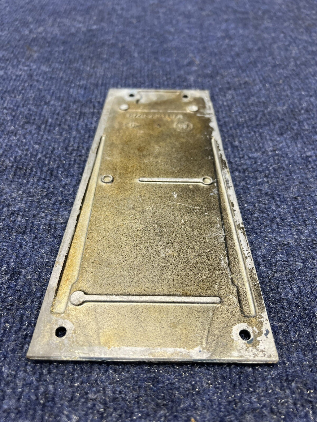 86-87-93 Ford Mustang Factory Upper Intake Manifold Plaque Cover 5.0 V8 OEM GT 