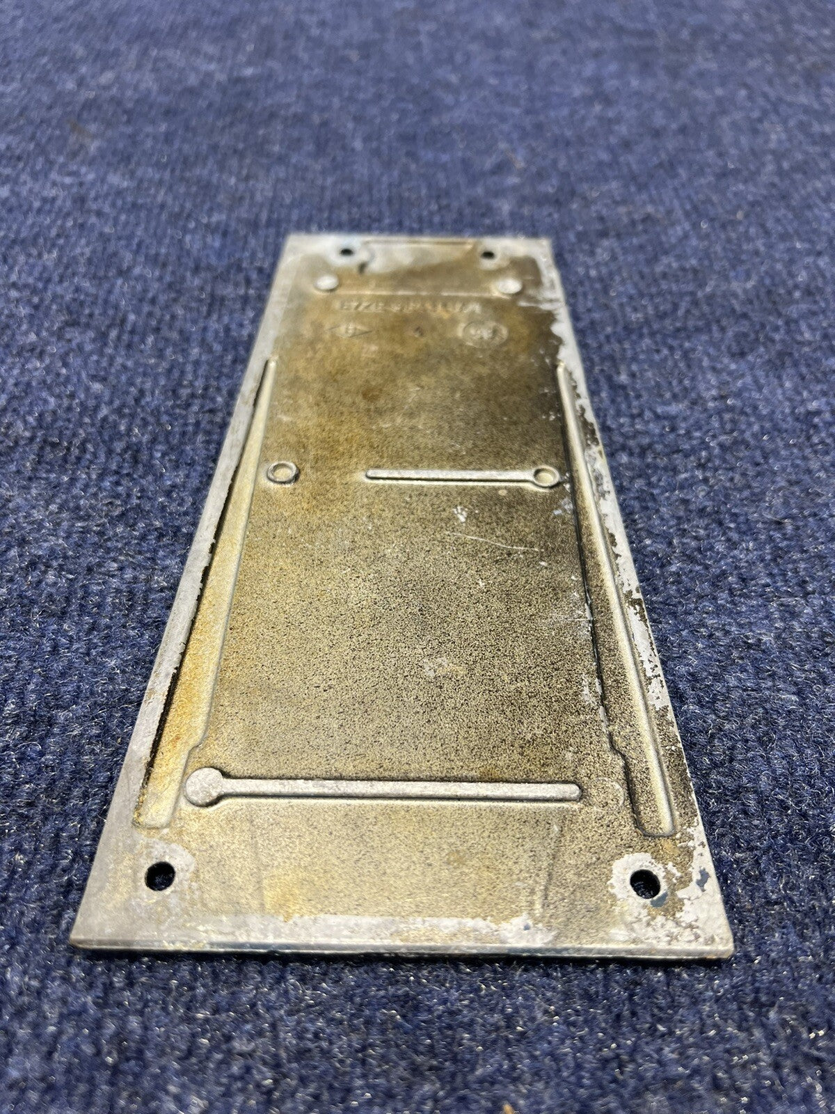 86-87-93 Ford Mustang Factory Upper Intake Manifold Plaque Cover 5.0 V8 OEM GT 