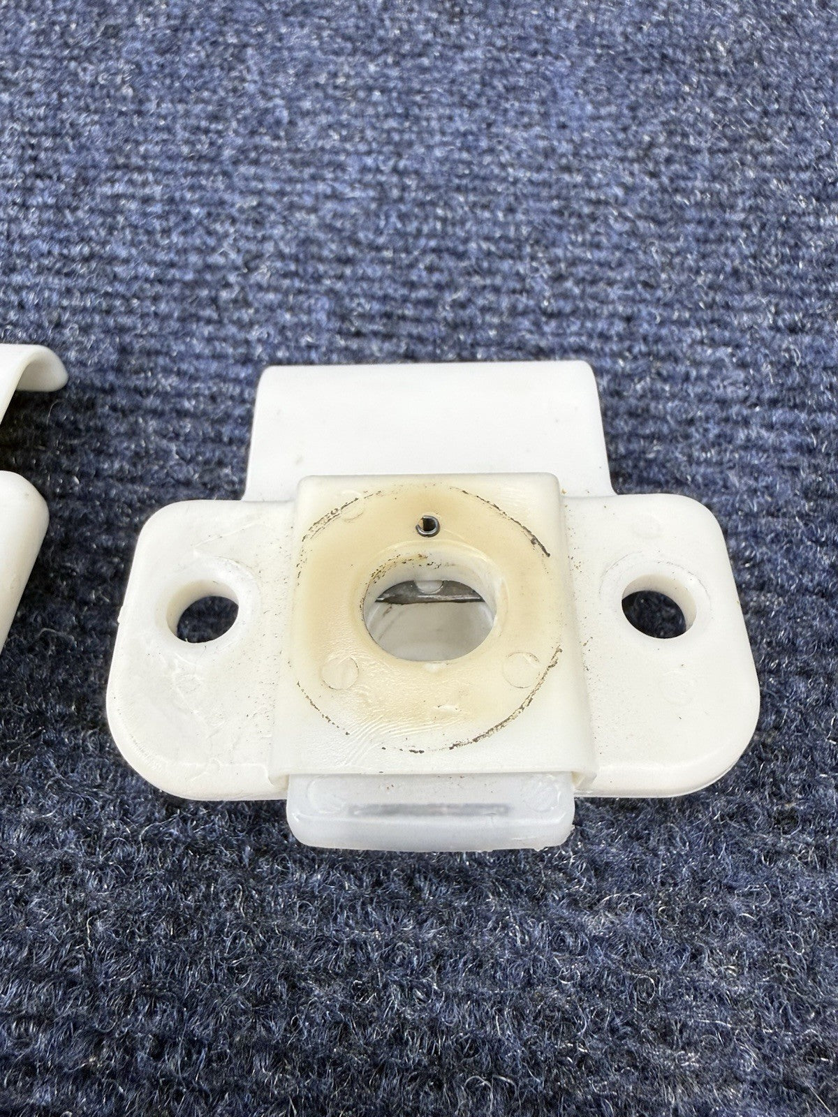 1994-1998 Ford Mustang Lower Rear Seat Retainers Brackets Hardware OEM Factory