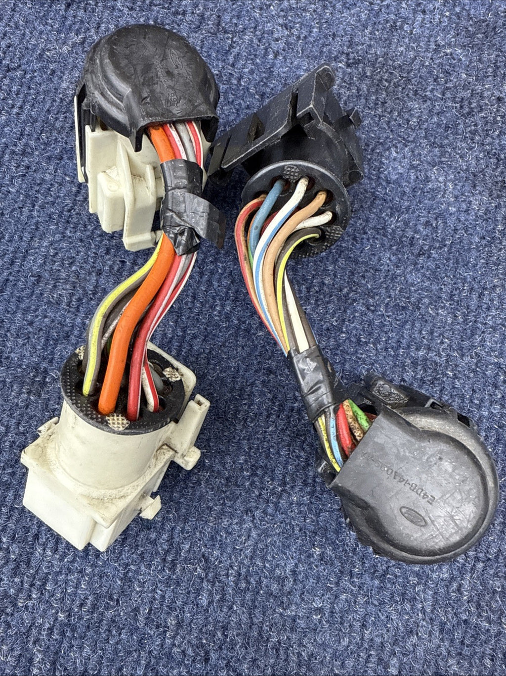 1986-1993 Ford Mustang 5.0L Fuel Injector Harness Salt Pepper Jumper Extension