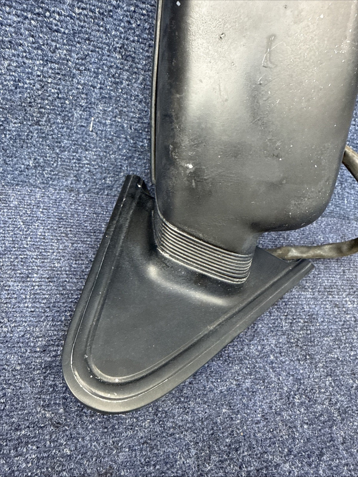 1984-1992 Lincoln Mark VII LSC Passenger Side Power Door Mirror Black Heated Rh