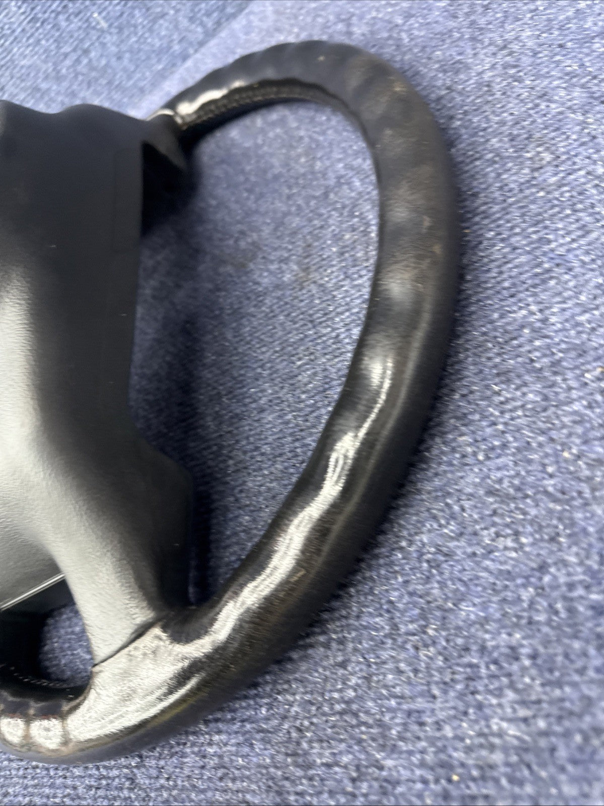 90-93 Ford Mustang Black Steering Wheel Leather  Factory OEM Coupe Hatch Stock