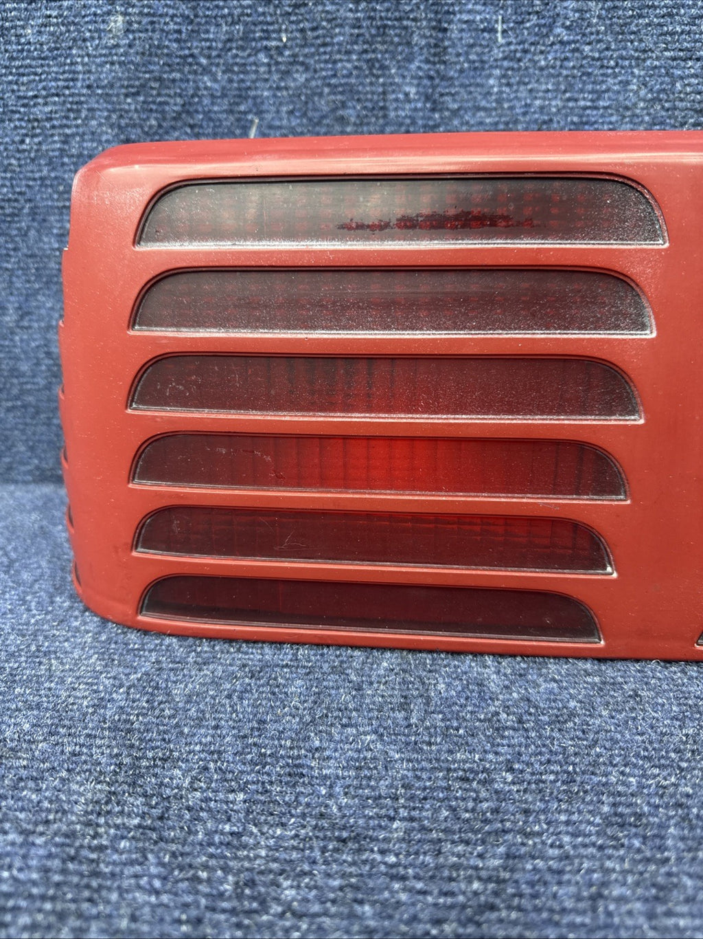 87-93 Ford Mustang GT Tail Light Lens OEM Stock 5.0L LH & Rh Pair Cheese Grader