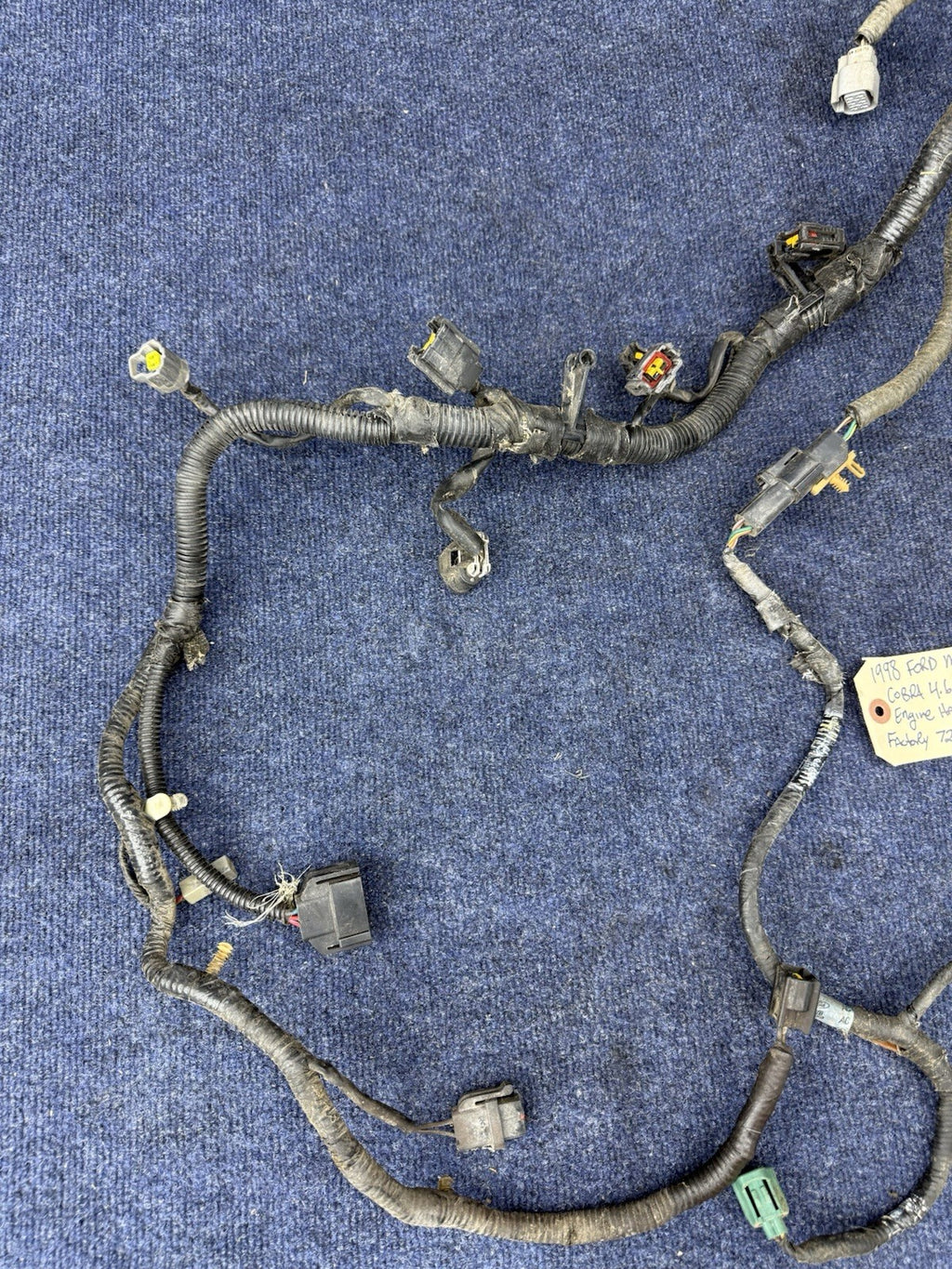 1998 FORD MUSTANG SVT Cobra ENGINE MOTOR ELECTRICAL WIRING WIRE HARNESS 4.6 DOHC