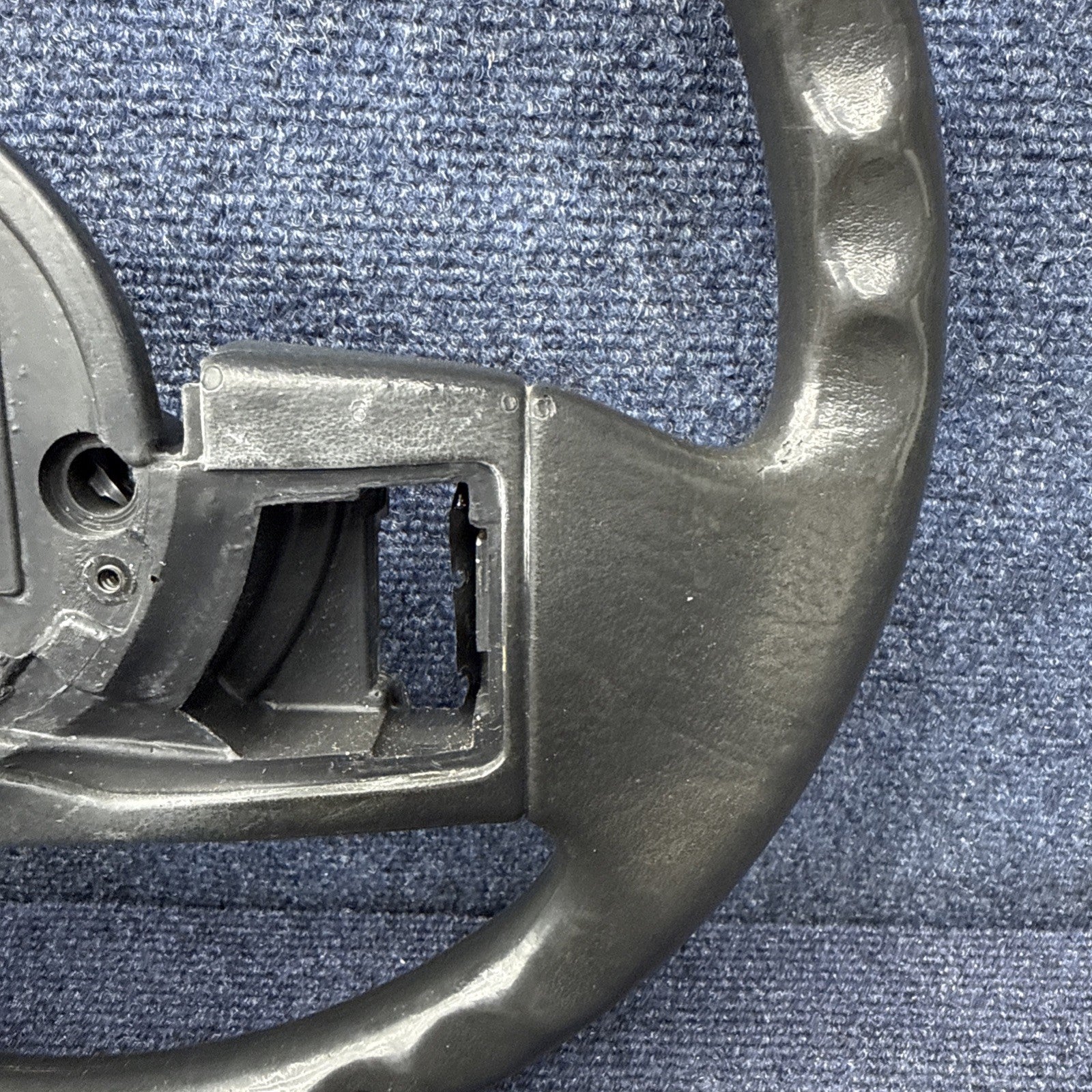 1987-1989 FORD MUSTANG BLACK STEERING WHEEL 87 88 89 OEM GT LX 2 Spoke Factory