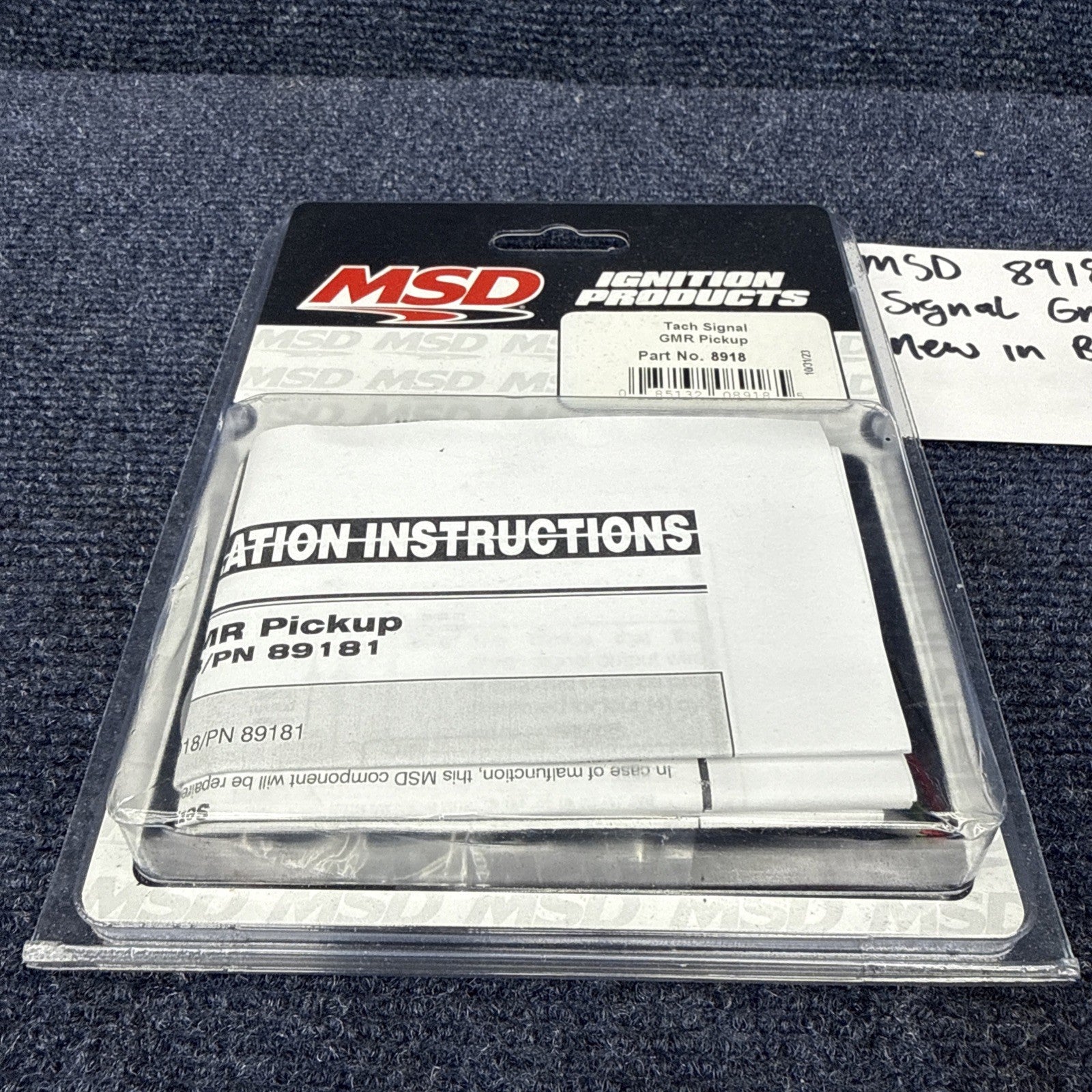8918 MSD Tach Signal GMR Pickup Ignition Products 89181 New In Box