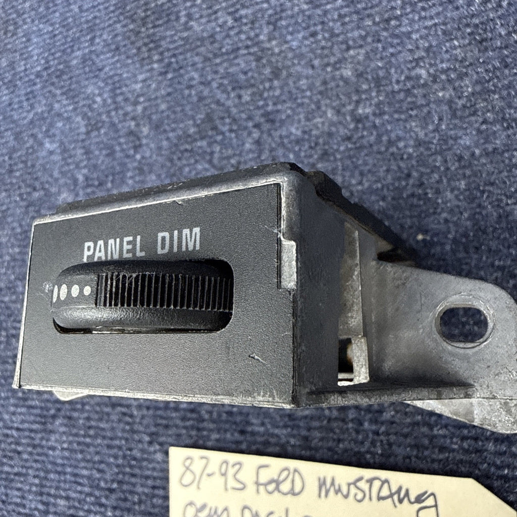 87-93 Ford Mustang Dash Dimmer Switch Interior Instrument Panel Light OEM