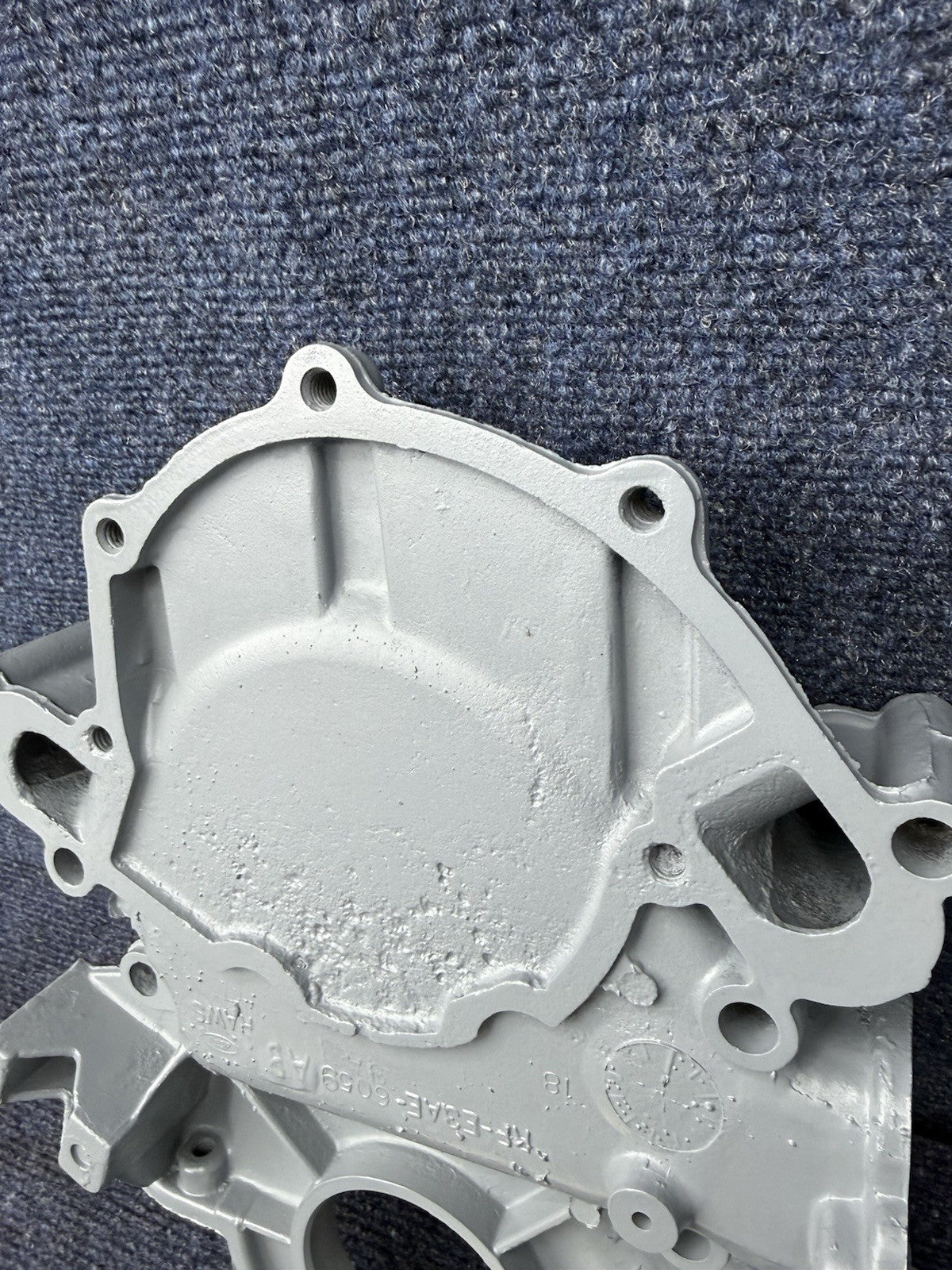 Ford 302 351w Timing Chain Cover Factory w/ Mechanical Fuel Pump RF-E3AE-6059-AB