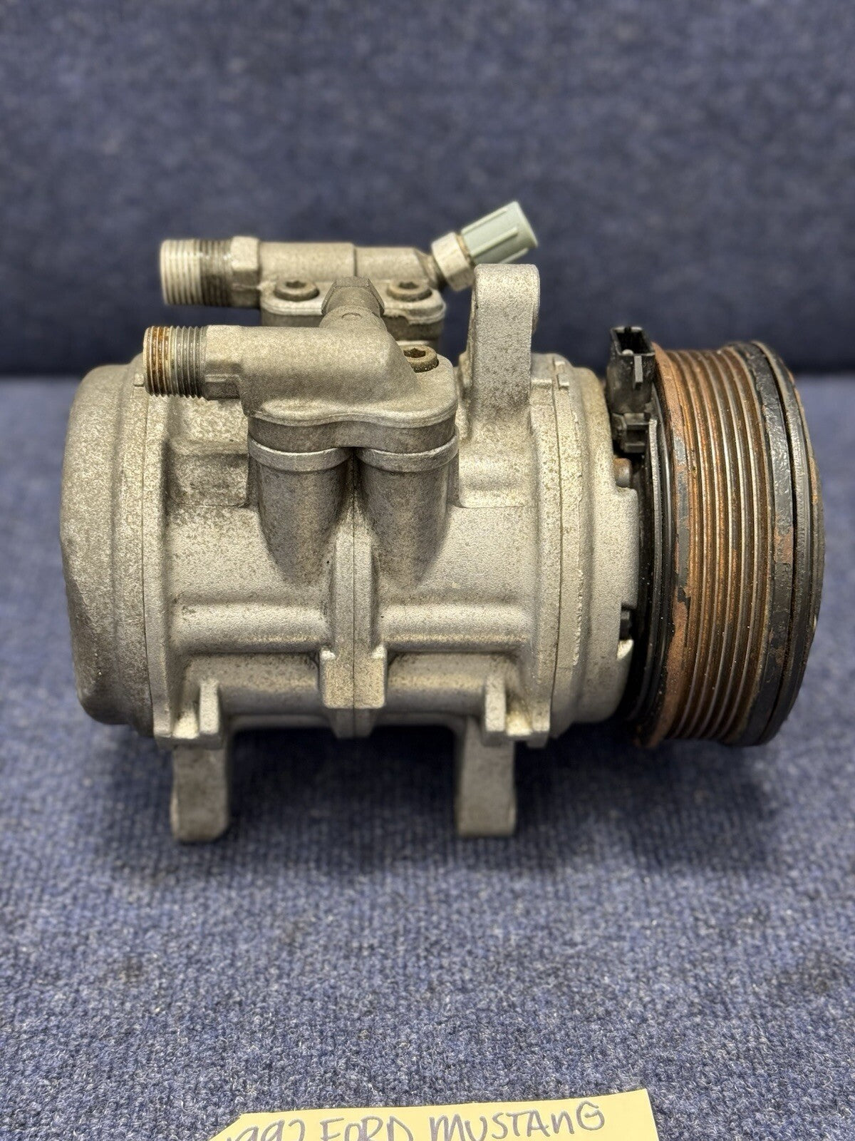 87-93 Ford Mustang Air Conditioning AC Compressor Unit Parts or Repair FACTORY