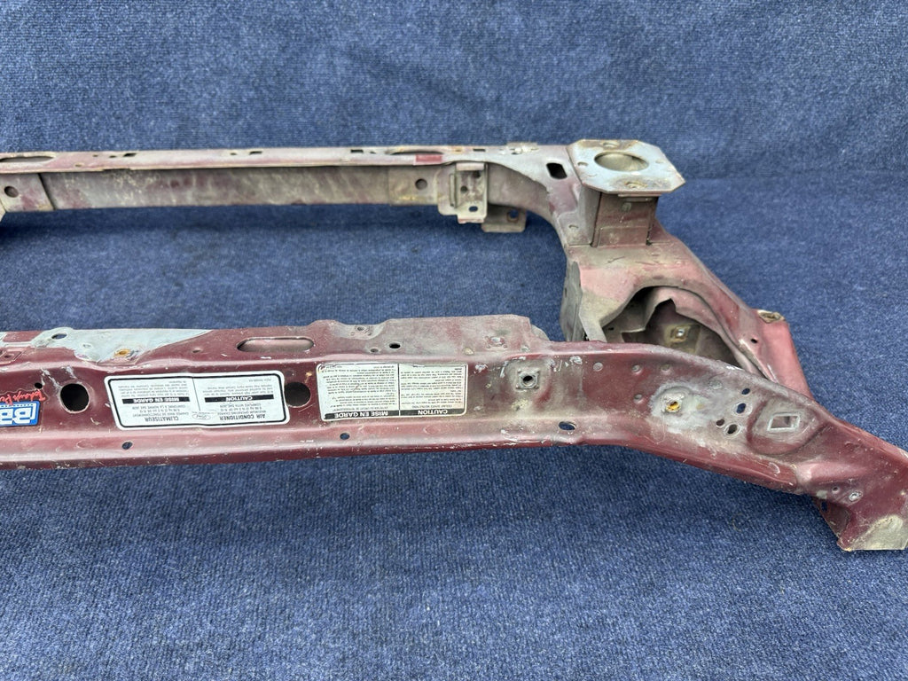 1990 - 1993 MUSTANG CORE SUPPORT & BUMPER SUPPORT METAL REPAIR OEM Section 90-93