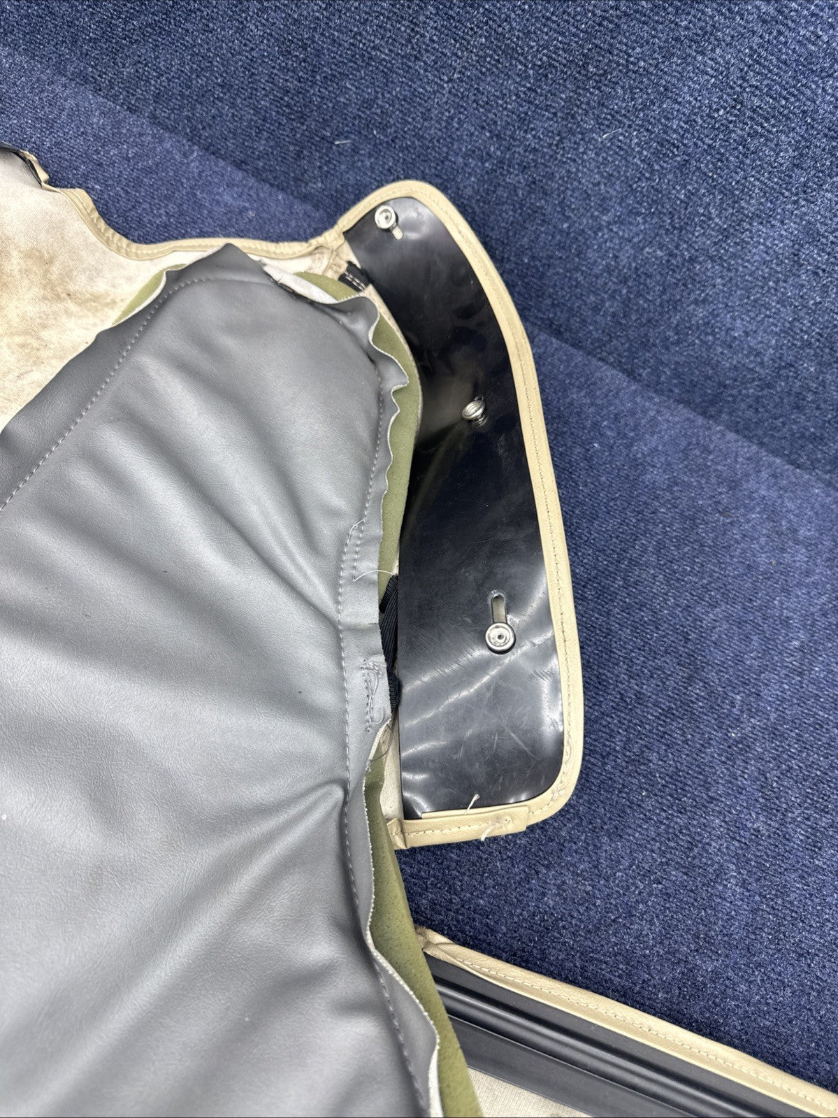 1983-1989 Ford Mustang Convertible Top Boot Tan Cover Parade OEM Original Vert