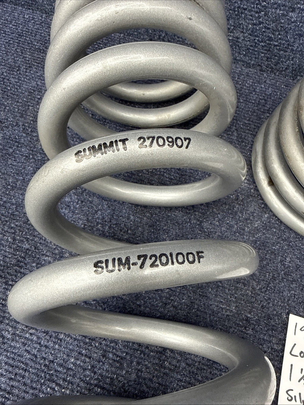 1999-2004 Ford Mustang GT Conv Summit Racing Coil Spring Lowering Springs 1 1/2”