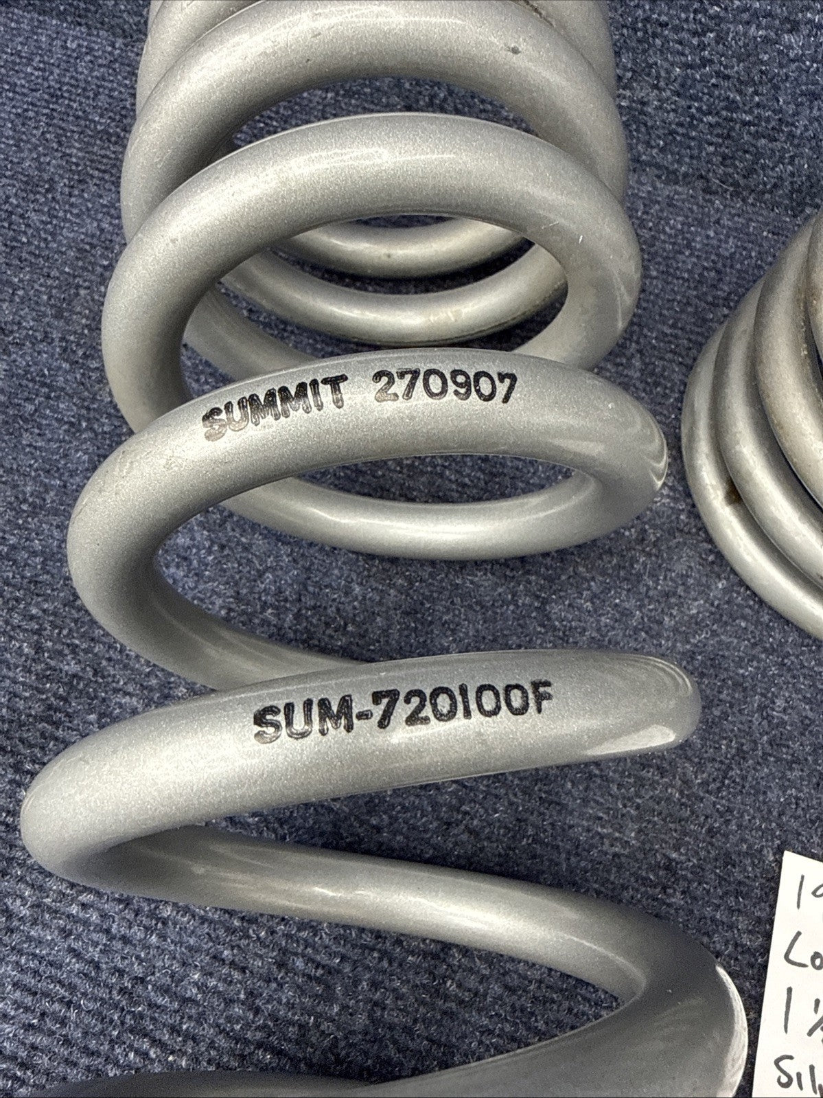 1999-2004 Ford Mustang GT Conv Summit Racing Coil Spring Lowering Springs 1 1/2”