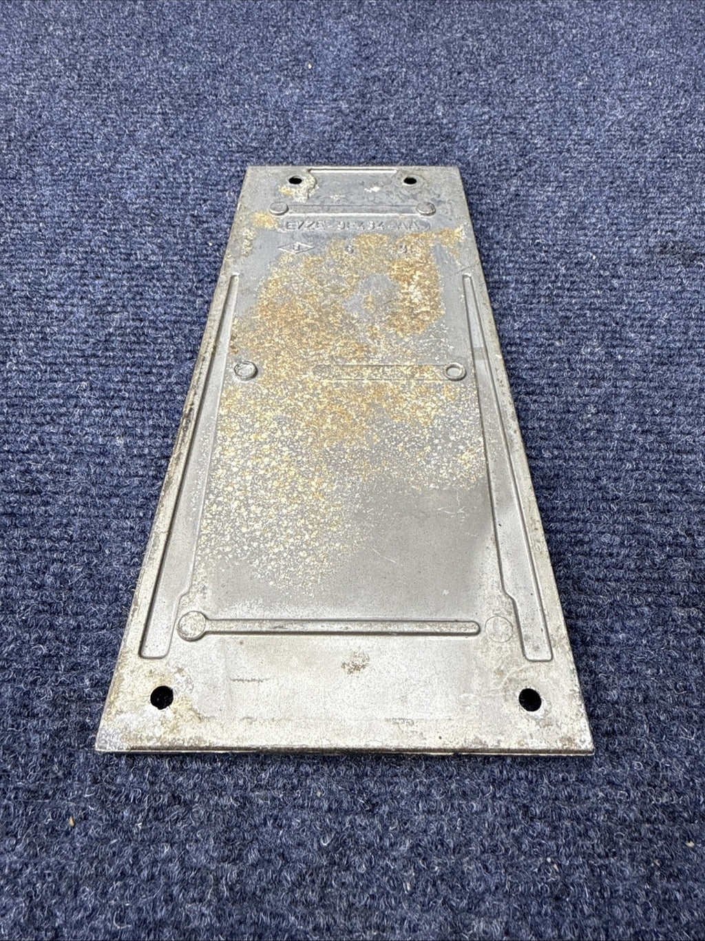 86-87-93 Ford Mustang Factory Upper Intake Manifold Plaque Cover 5.0 V8 OEM GT 