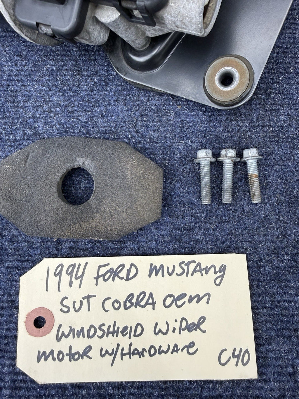 1994-1998 Ford Mustang Windshield Wiper Motor Oem Factory Gt Cobra Svt